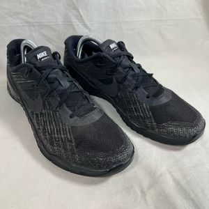 Nike Metcon 3 Shoes Black Men’s Size 8 CrossFit Weightlifting Gym